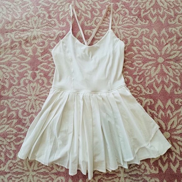 aerie Dresses & Skirts - Offline White Athletic Tennis Dress